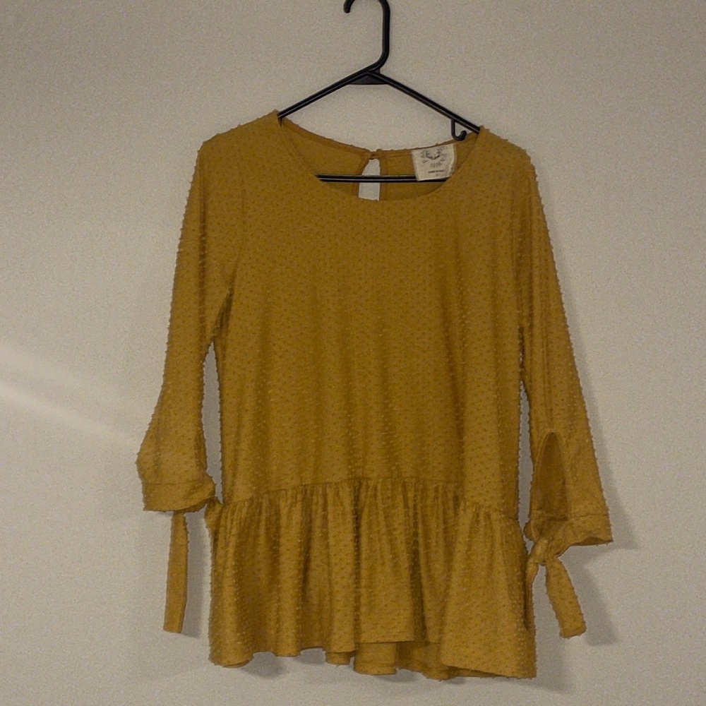 Peplum top